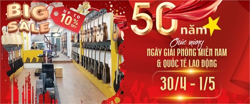 Chương Trình Khuyễn Mãi Mừng Đại Lễ 30/4 -1/5 TYGY Music